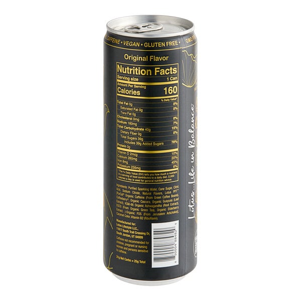 Lotus Plant Energy Gold Lotus Plant Power Energy Drink 12 fl. oz. - 12/Case