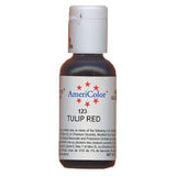 Tulip Red Soft Gel Paste Food Color - AmeriColor 123