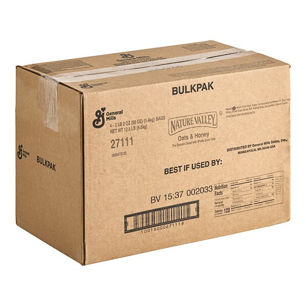 Nature Valley Oats and Honey Granola 50 oz. - 4/Case