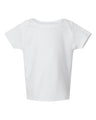 RADYAN® Infant Short Sleeve Baby Rib T-Shirt