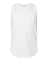 LAT® Girls' Relaxed Fine Jersey Crewneck Sleeve less Tank - 2692
