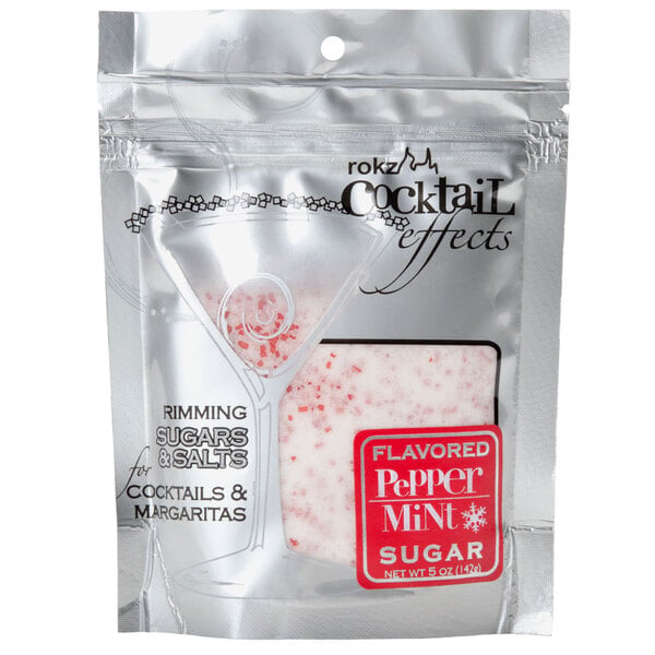 Rokz 5 oz. Peppermint Cocktail Rimming Sugar