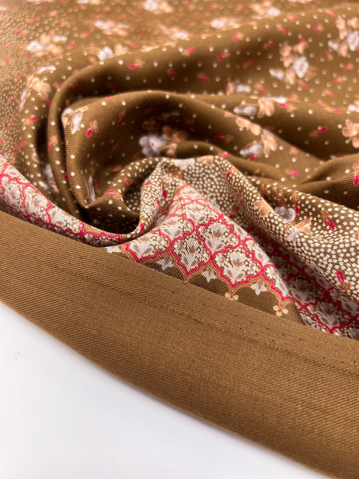 Acrylic Twill Floral Multicolour