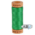Cotton Thread 80wt Green Aurifil Spool