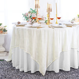 Seamless Ice Crushed Velvet Tablecloth 200 GSM Luxury Linen