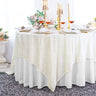 Seamless Ice Crushed Velvet Tablecloth 200 GSM Luxury Linen