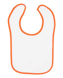 Rabbit Skins Infant Contrast Trim Terry Bib