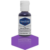 Regal Purple Soft Gel Paste Food Color - AmeriColor 130