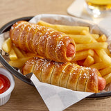 Dutch Country Foods Pennsylvania Dutch Soft Pretzel Shell 2.5 oz. - 36/Case