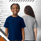 Gildan® Youth Crewneck Short Sleeve Light Cotton Tee