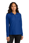 Port Authority® Women’s Wearever Signature Pique Long Sleeve Polo