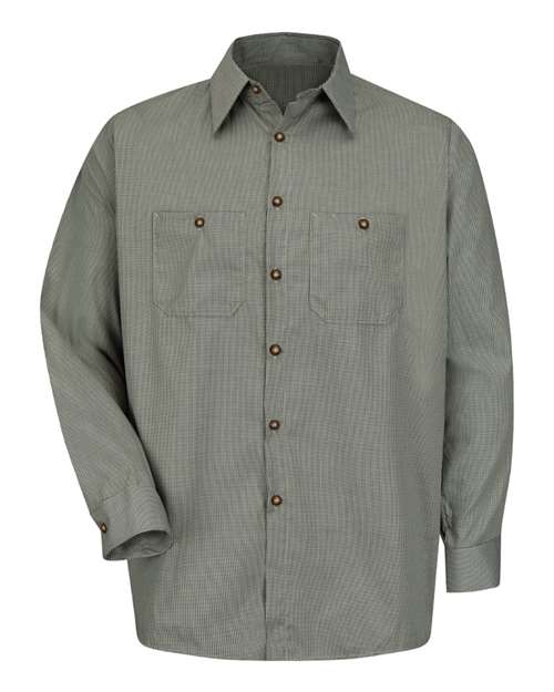 Red Kap Men's Premium Long Sleeve Work Shirt