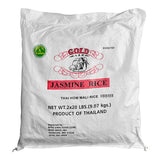 Three Elephants Gold Thai Jasmine Rice 20 lb. - 2/Case