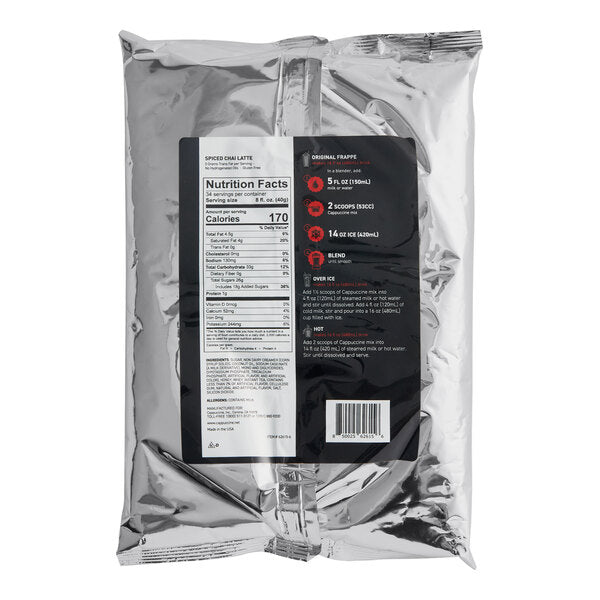 Cappuccine Spiced Chai Frappe Mix 3 lb.