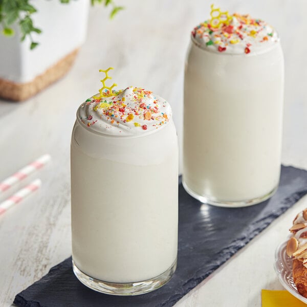 Cappuccine Neutral Base Frappe Mix 3 lb. - 5/Case