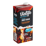 Violife Supreme Plant-Based Vegan Sweet Cream Seductive Caramel Coffee Creamer 33.8 fl. oz. - 8/Case