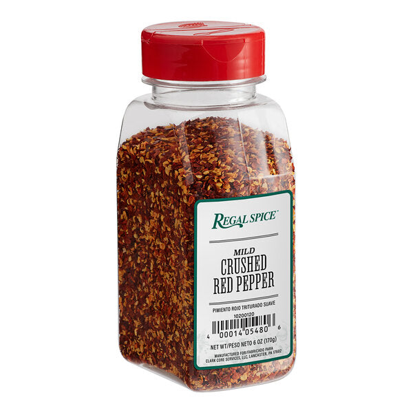 Regal Mild Crushed Red Pepper 6 oz.