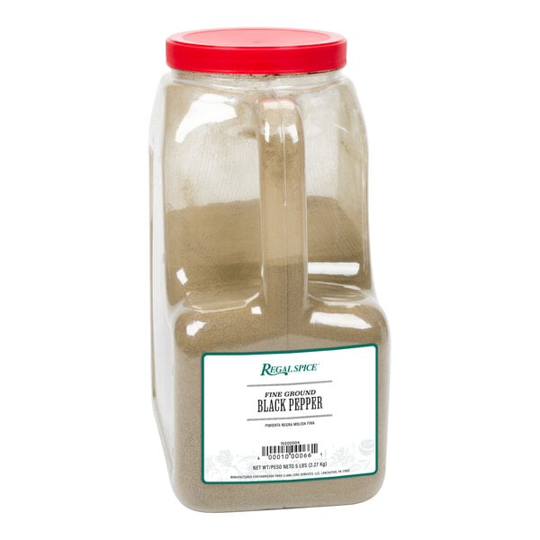 Regal Fine Grind Ground Black Pepper 5 lb.