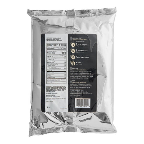 Cappuccine Vanilla Bean Frappe Mix 3 lb.