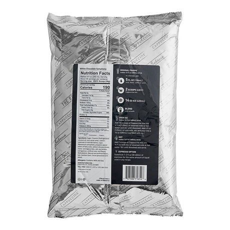 Cappuccine White Chocolate Mix 3 lb.
