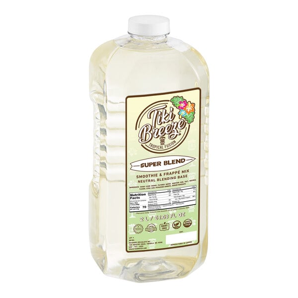 Tiki Breeze Super Blend Smoothie and Frappe Base 67.6 fl. oz.