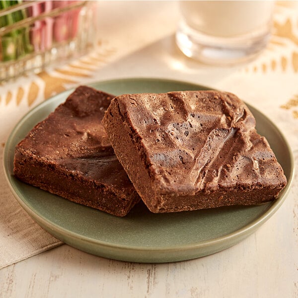 OMG...It's Gluten Free Individually Wrapped Gluten-Free Fudge Brownie 4 oz. - 24/Case