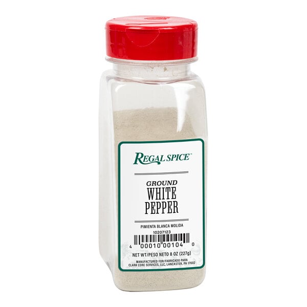 Regal Ground White Pepper 8 oz.