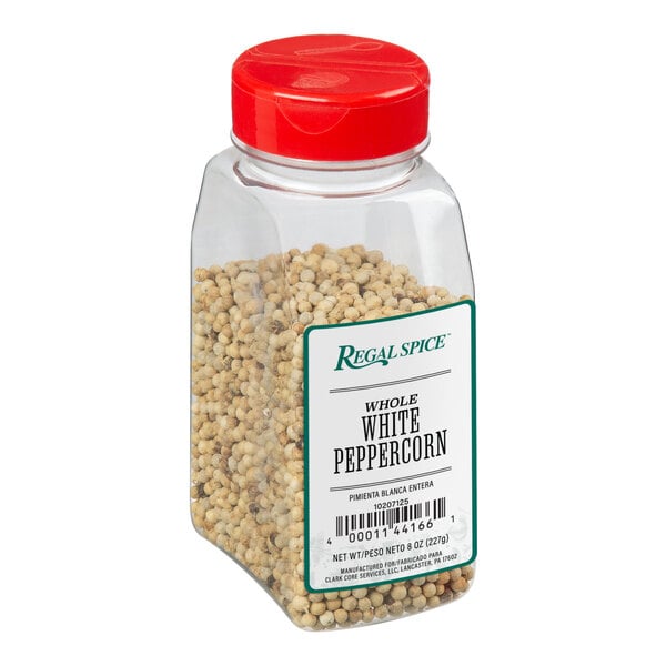 Regal Whole White Peppercorn 8 oz.