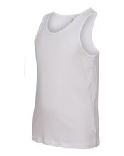 BELLA + CANVAS 3480Y Youth Jersey Crew Neck Tank Top - 3480Y in Neon Pink