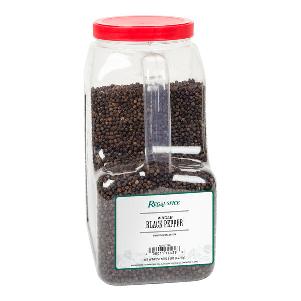 Regal Whole Black Peppercorn 5 lb.