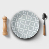 8 Ct. Geometric Paper Dinner Plates Chic 9" Disposable Party Plates
