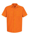 Red Kap Men's Enhanced Visibility Short Sleeve Work Shirt