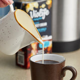 Violife Supreme Plant-Based Vegan Sweet Cream Tempting Vanilla Coffee Creamer 33.8 fl. oz. - 8/Case