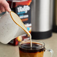 Violife Supreme Plant-Based Vegan Sweet Cream Seductive Caramel Coffee Creamer 33.8 fl. oz. - 8/Case