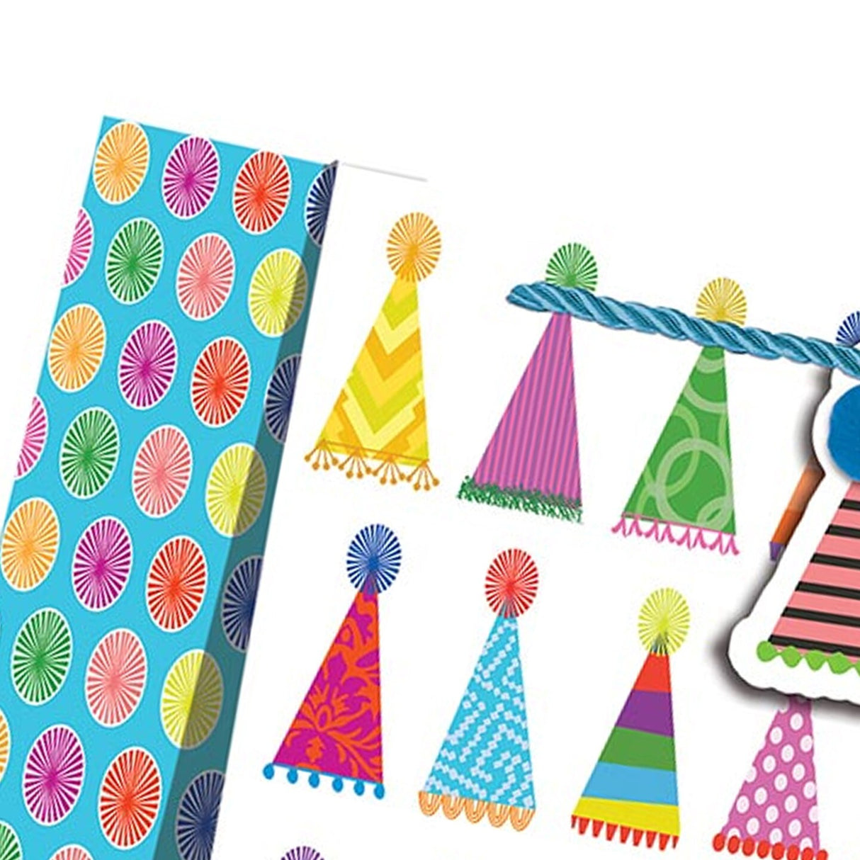 Versatile Patterned Gift Bags 10" X 4" X 8"