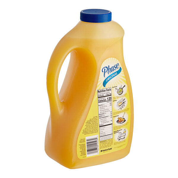 Phase Butter-Flavored Vegetable Oil 1 Gallon - 3/Case