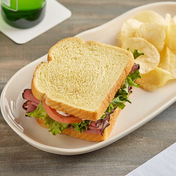 Martin's Famous Sliced Sandwich Potato Bread 18 oz. - 8/Case