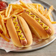 Martin's Famous Top-Sliced Long Hot Dog Potato Rolls 1.9 oz. - 64/Case