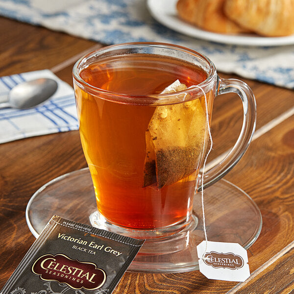 Celestial Seasonings Victorian Earl Grey Black Tea Bags - 25/Box