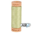Cotton Thread 80wt Light Avocado Aurifil Spool