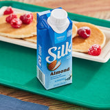 Silk Vanilla Almond Milk 8 fl. oz. - 18/Case