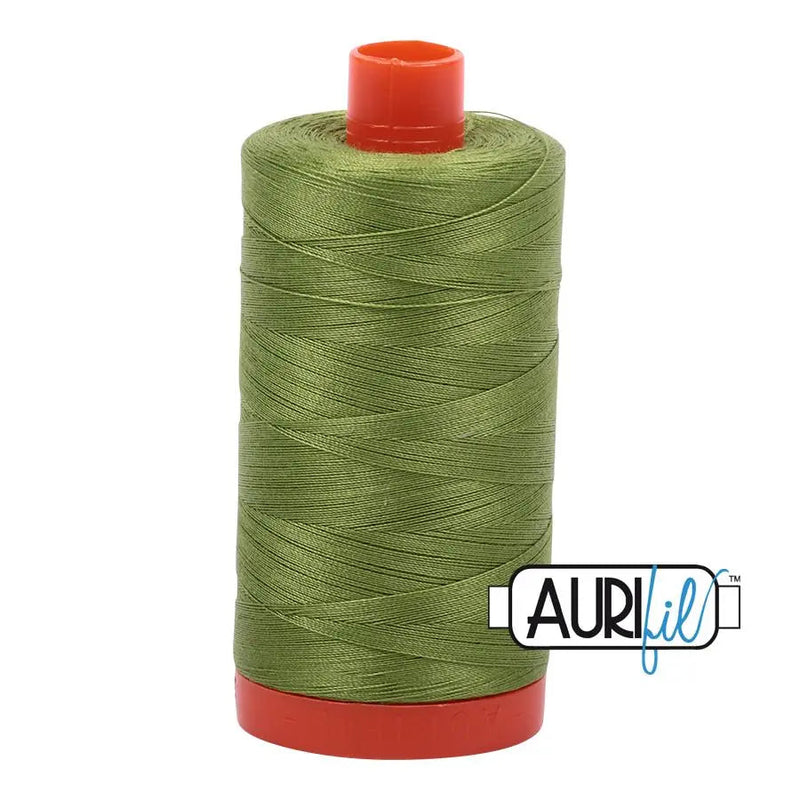 Cotton Thread Fern Green Aurifil 50wt Large Spool