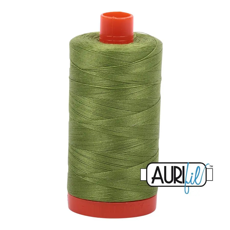 Cotton Thread Fern Green Aurifil 50wt Large Spool
