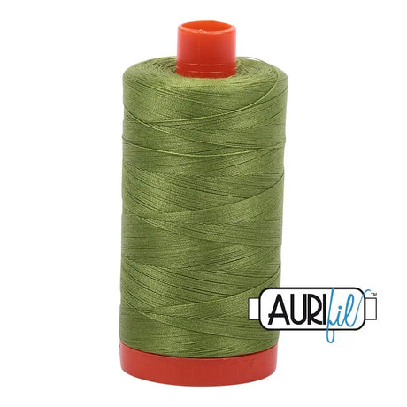 Cotton Thread Fern Green Aurifil 50wt Large Spool