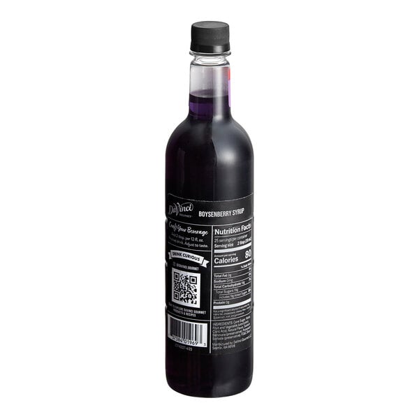 DaVinci Gourmet Classic Boysenberry Flavoring / Fruit Syrup 750 mL - 4/Case