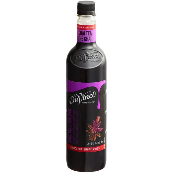 DaVinci Gourmet 750 mL Chai Tea 7:1 Super Concentrate - 4/Case