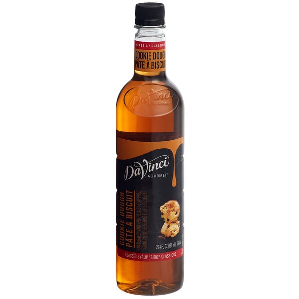 DaVinci Gourmet Classic Cookie Dough Flavoring Syrup 750 mL - 4/Case