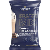 Capora Frozen Hot Chocolate / Frappe Mix 3.5 lb. - 5/Case