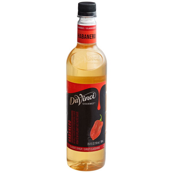 DaVinci Gourmet Classic Habanero Flavoring Syrup 750 mL - 4/Case