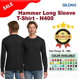 Gildan® Hammer Crewneck Long Sleeve T-Shirt